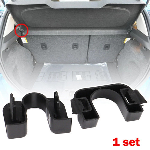 Rear parcel shelf - shelf, fastening