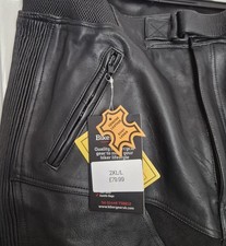 Leather motorbike jeans - leather,