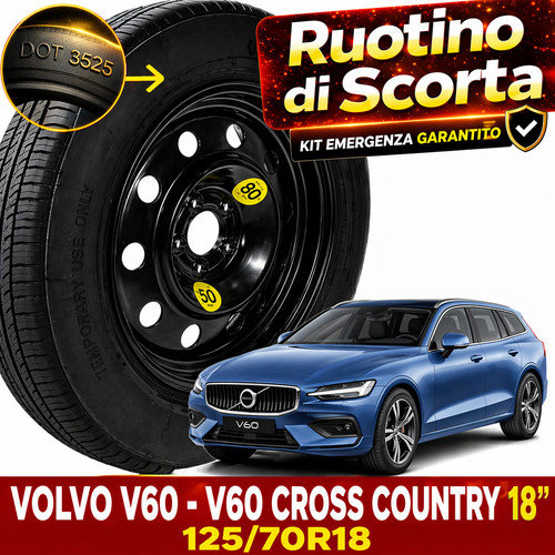 Spare wheel for volvo - 18",