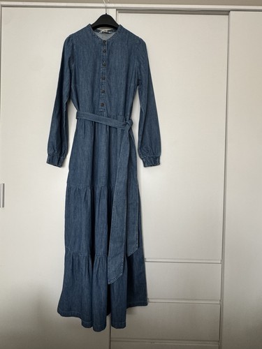 Boden denim dress long - denim, uk