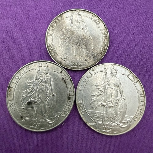 Edward vii florins 1902 1903 - florins,