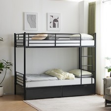 Metal Twin Over Twin Bunk Bed