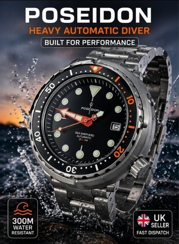 Poseidon automatic black - poseidon,