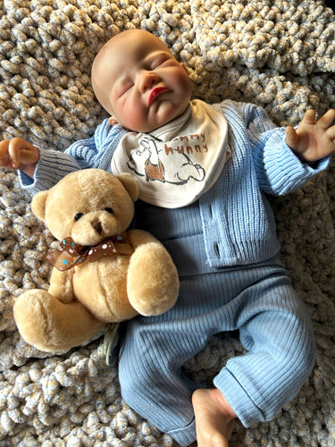 Reborn sleeping baby - reborn, 20”