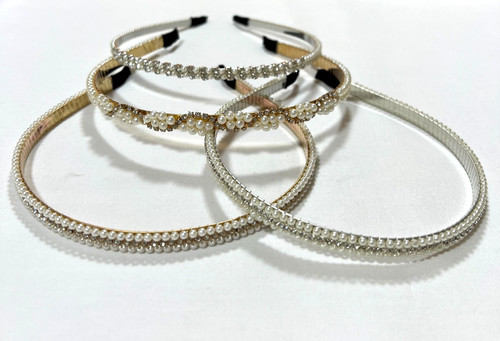 Headband alice hair band - band, pearl