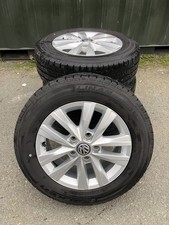 HIGHLINE  VW TRANSPORTER T6 T5 T32 Genuine 16” Alloys  & Tyres  6-7 mm 