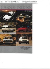1986 toyota sales brochure - sales,