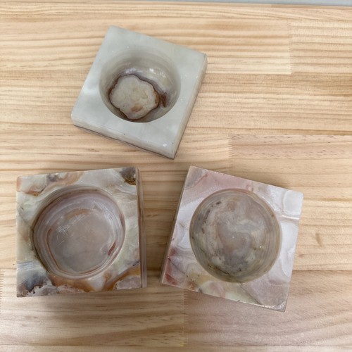 Collectors onyx ashtrays - collectors,