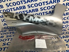 Kymco Super 9 RIGHT Lower Plastic Panel Fairing Silver 64305-KGB5-9000 New/Old