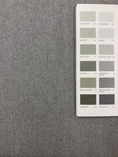 HOLY HUNT / ESQUIRE / SILVER FOX Fabric Curtains Upholstery 6.5 Meters (G440)