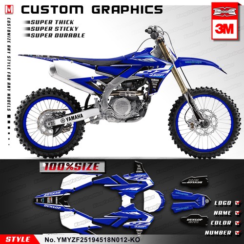 Graphics decal for yamaha - mx,