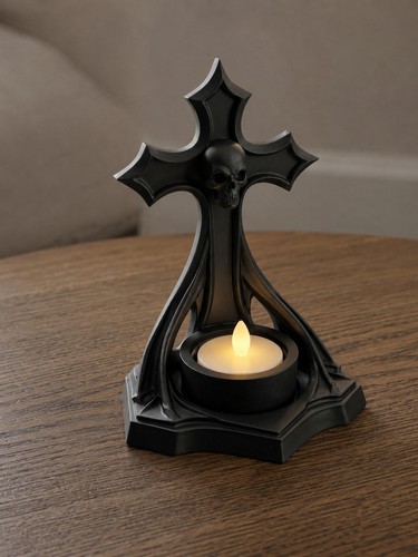 Gothic skull cross - gothic,