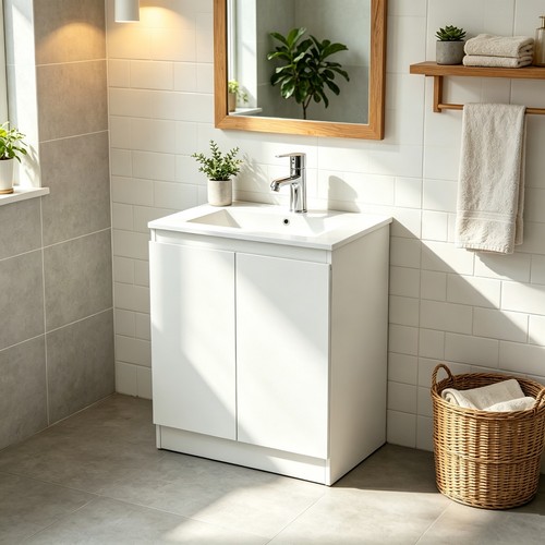 600mm freestanding vanity unit - 600mm,