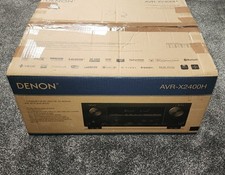 Denon AVR-X2400H 7.2 AV Receiver AMP 4K Atmos USB DTSX BT Heos Dolb Vision WiFi