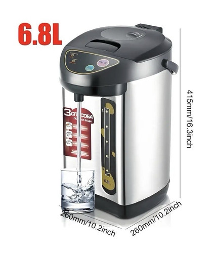 Electric hot water - 6.8l,