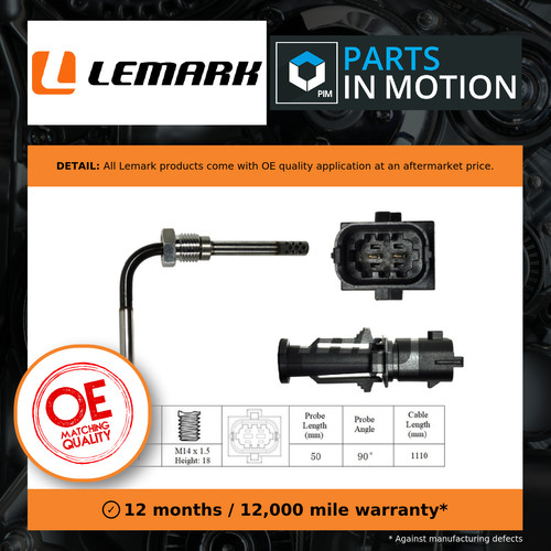 Exhaust temperature sensor - exhaust,