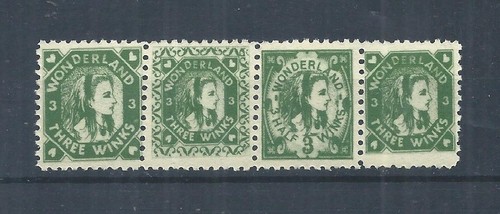 Gerald king wonderland stamps - gerald,