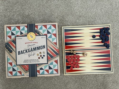 Traditional backgammon set - traditional,