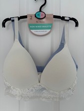 ladies tshirt bras x2 with