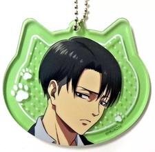 Keychain Levi (cat type) Acrylic keychain "Kuji Attack Mate on Titan Vol.4" D-7
