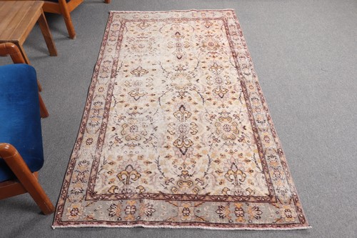 Turkish vintage rug 7x6 5 - turkish, rug,
