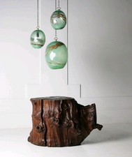 XL Live Edge Tree Trunk Coffee Table Antique Vintage Side Table