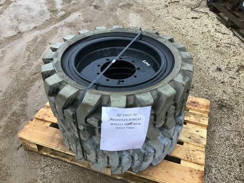 Skidsteer tyres on - 12-20,