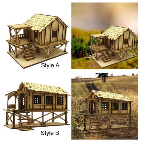 Wooden house - wooden,