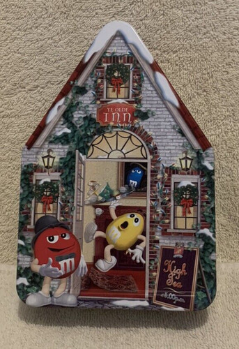 Mars christmas tin box - m&m's,