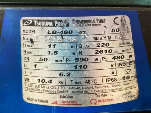 Tsunami pump submersible - tsunami,