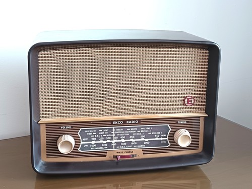 Vintage 1955 ekco u245 - vintage,
