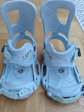 Burton Cartel Snowboard Bindings EST Medium. Sky Blue.