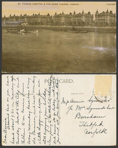 London old postcard - old,