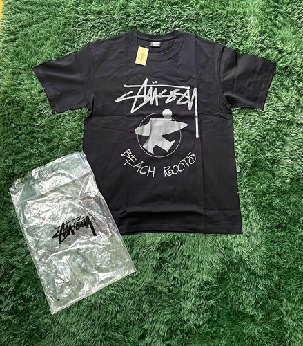 Stüssy black beach roots - stüssy,