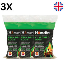 3 x Kiln Dried Hardwood Logs -