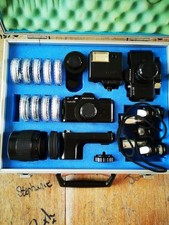 Pentax auto110 case and 2 camera kit in flight case - UNTESTED please read!