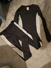 Warm Unisex Thermal Underwear Base Layer Set Sport Football Top & Trouser