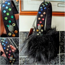 Kurt Geiger Crystal Earmuffs Wool Blend NEW with tags 