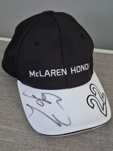 Genuine jenson button signed - genuine,