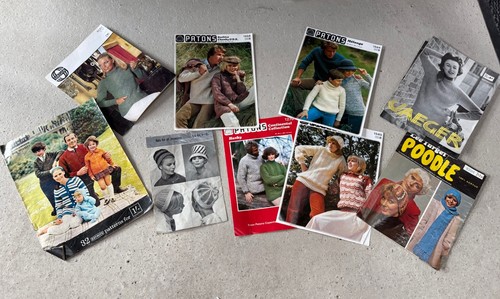 Vintage knitting patterns - vintage,