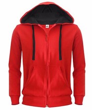  New Plain Mens Hoodie Fleece