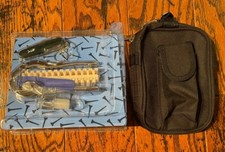 Golfer's Gift Set: Ball Monogrammer 3 Letter,Golf Multi-Tool Keychain, Case NEW