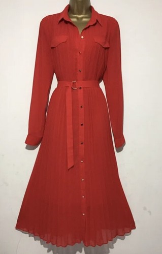 Gorgeous coast red pleated fit - gorgeous,