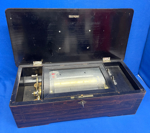 Antique swiss cylinder music - 8,