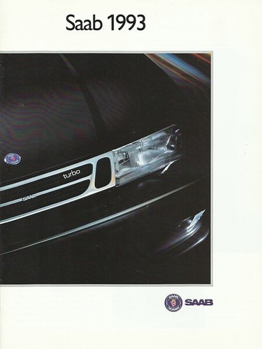 1993 saab full line 900 - saab, s