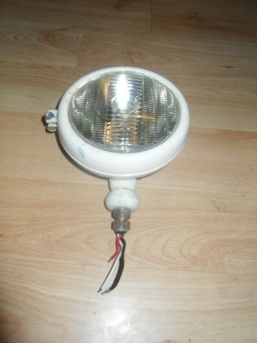 Vintage tractor plough lamp - vintage,