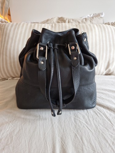 Gianni conti black leather - gianni,