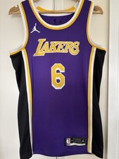 NBA LA Lakers Lebron James Basketball Jersey Size S