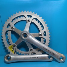 VINTAGE SHIMANO 105 FC-1050 BIOPACE CRANK / CHAINWHEEL  52/42T  FOR ROAD BIKE