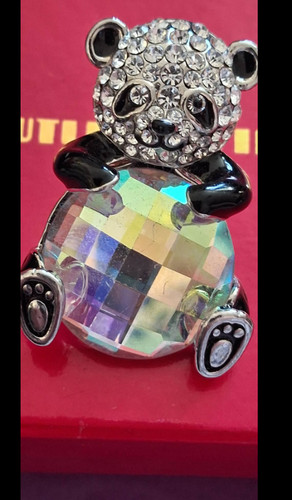 Butler wilson panda pin pave - butler,